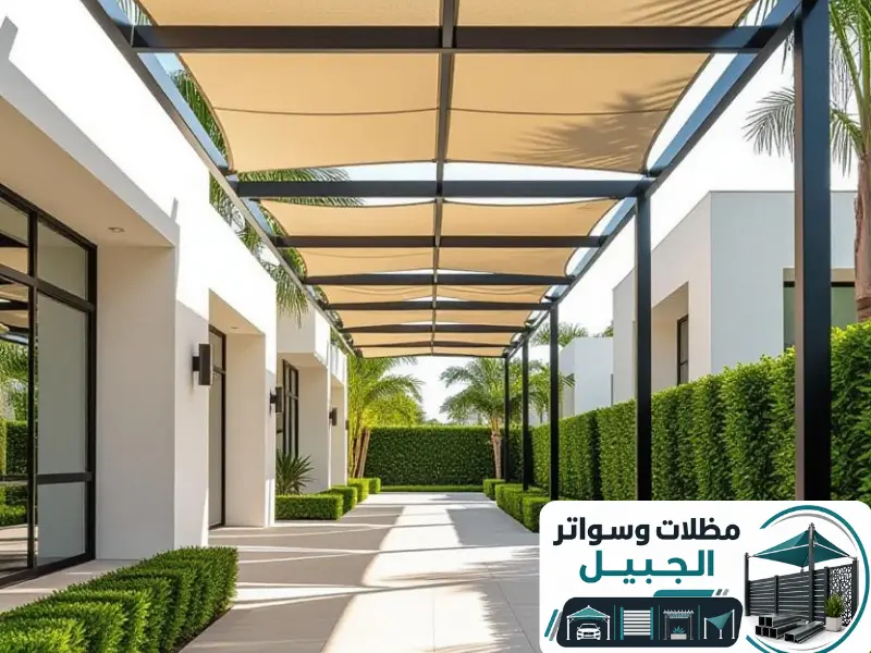 مظلات قماش كوري وألماني بالجبيل