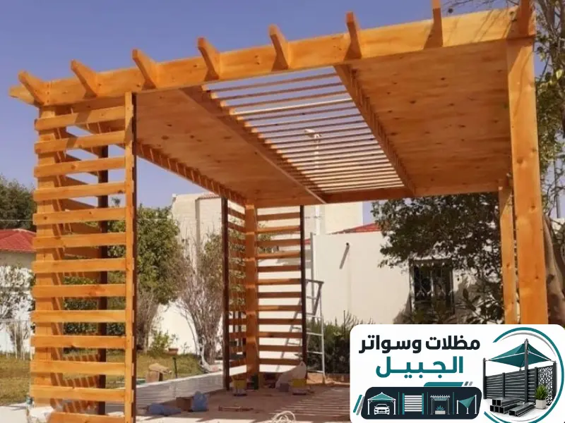 مظلات الجبيل 3 برجولات ومظلات جلسات حدائق بالجبيل: تصاميم راقية وأسعار ممتازة